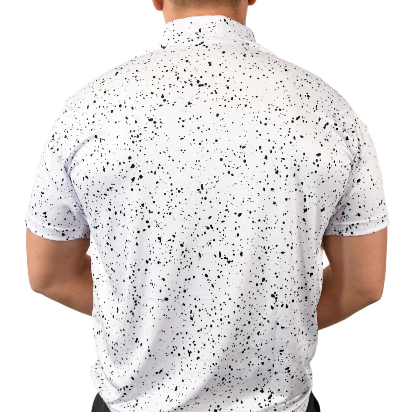 Splatter White Polo